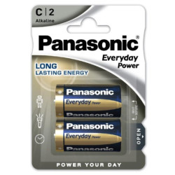 Baterie alkaliczne Panasonic baterie Everyday Power C, LR14, blistr 2ks