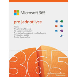 Oprogramowanie Microsoft - IT 365 pro jednotlivce CZ