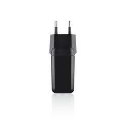 Ładowarka sieciowa GoGEN ACHQ 203, 2x USB, 2,4A z funkcją szybkiego  ładowania Quick Charge 3.0 - czarna