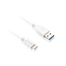 Kabel GoGEN USB/USB-C, 1m - biały