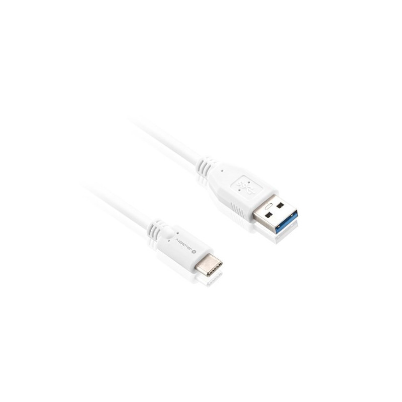 Kabel GoGEN USB/USB-C, 1m - biały