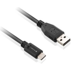 Kabel GoGEN USB/USB-C, 1m - czarny