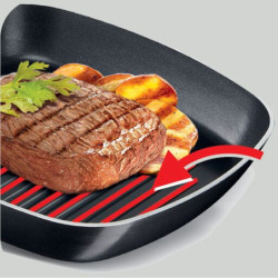 Patelnia grillowa Tefal G7334055, 26 cm