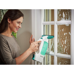 Čistič oken Leifheit Window Cleaner + tyč 43 cm + mop na okna + úzká hubice (51016) 