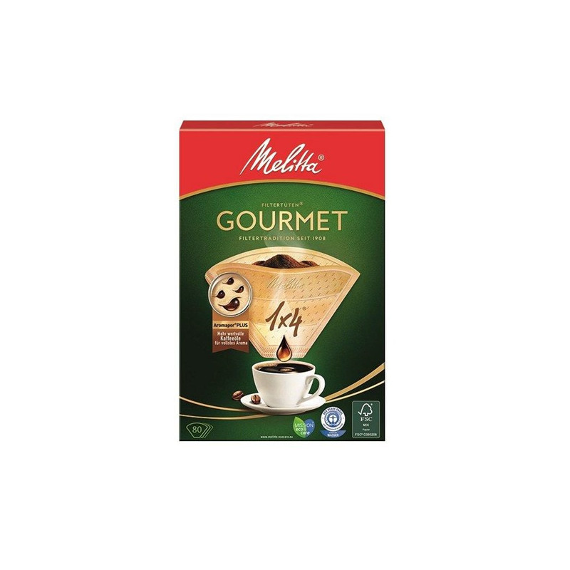 Filtr Melitta 1x4/80 gourmet