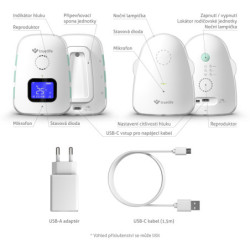 Elektroniczna niania TrueLife NannyTone VM3