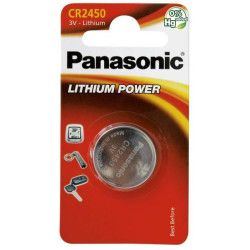 Bateria litowa Panasonic baterie CR2450, blistr 1ks