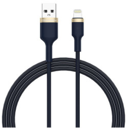 Kabel GoGEN USB-A / Lightning, 1m, opletený