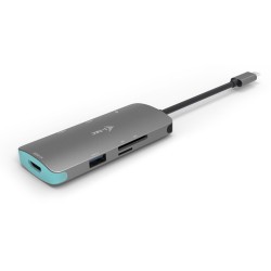 Hub USB i-tec USB-C Metal Nano 4K HDMI + Power Delivery 60 W