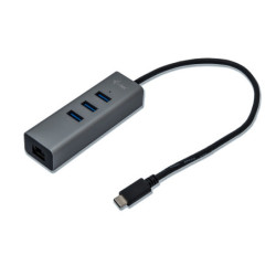 Hub USB i-tec USB-C/3x USB 3.0 + 1x RJ45