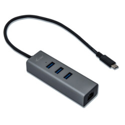 Hub USB i-tec USB-C/3x USB 3.0 + 1x RJ45