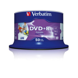 Dysk Verbatim DVD+R 4,7GB, 16x, 50cake