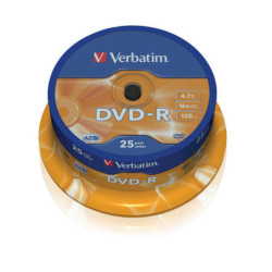 Disk Verbatim DVD-R 4,7GB, 16x, 25-cake