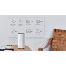 Komplexní Wi-Fi systém TP-Link Deco E4 (3-pack) 