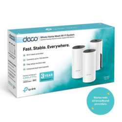 Komplexní Wi-Fi systém TP-Link Deco E4 (3-pack) 