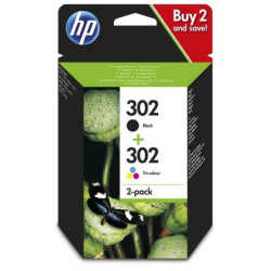 Tusz Hewlett Packard 302, 165/190 stran - CMYK