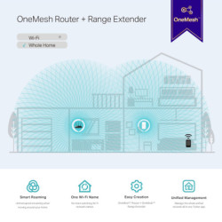 WiFi extender TP-Link RE300 + IP TV na 1 měsíc ZDARMA nemá LAN, 2,4 GHz 5 GHz 