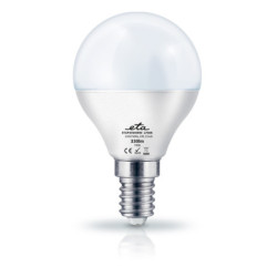 Żarówka LED ETA EKO LEDka mini globe 4W, E14, biała ciepła