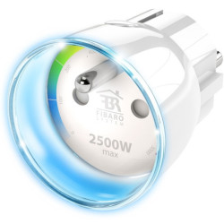 Gniazdko Smart Plug Fibaro s měřením, 2,5 kW, Z-Wave Plus