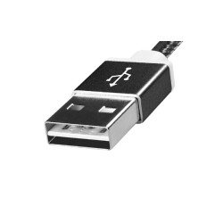 Kabel ADATA USB/micro USB, 1m, pletený