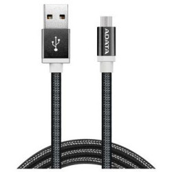 Kabel ADATA USB/micro USB, 1m, pletený