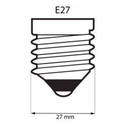 Żarówka LED EMOS mini globe, 5W, E27, teplá bílá