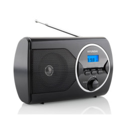 Odbiornik radiowy Hyundai PR 570PLLUB, FM PLL, USB, czarny