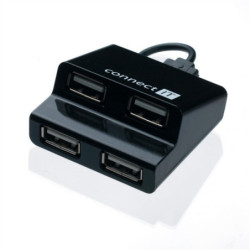 Hub USB Connect IT (CI-108) USB 2.0 / 4x USB 2.0