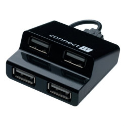 Hub USB Connect IT (CI-108) USB 2.0 / 4x USB 2.0