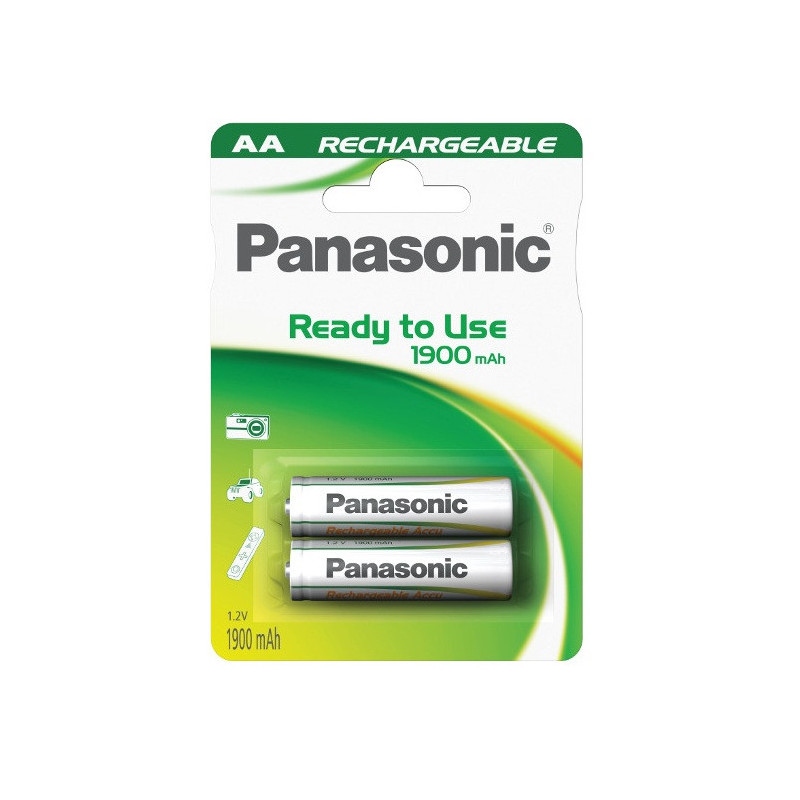 Baterie nabíjecí Panasonic AA, HR6, Evolta, 1900mAh, blistr 2 szt.