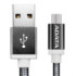 Kabel ADATA USB/micro USB, 1m, pletený