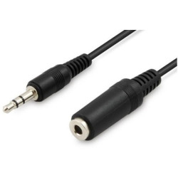 Kabel AQ Prodlužovací 3,5 mm jack na 3,5 mm jack, M/F, 3 m