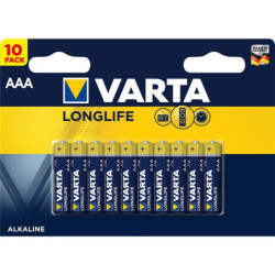 Baterie alkaliczne Varta AAA, LR03, blistr 10ks