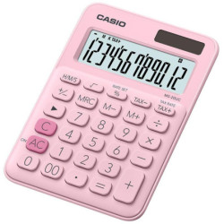 Kalkulator Casio MS 20 UC PK - světle růžová