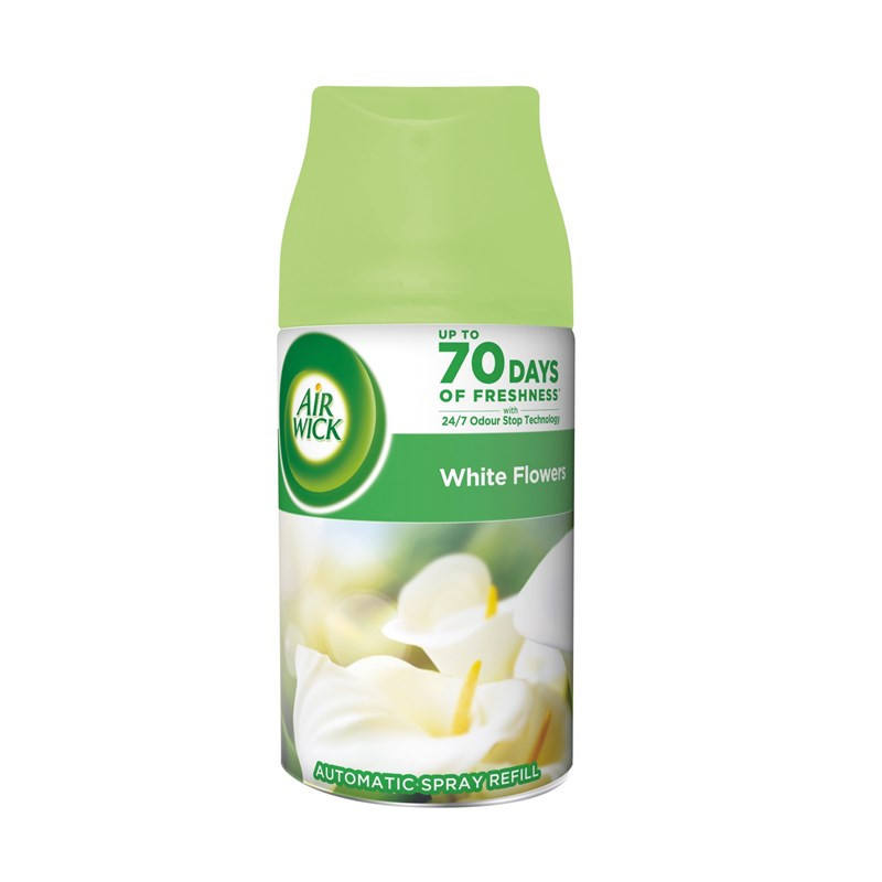 Wkład Air Wick Freshmatic, náplň, vůně bílé květy frézie, 250 ml