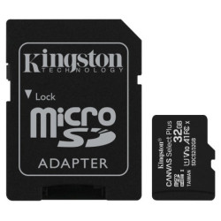 Karta pamięci Kingston MicroSDHC 32GB UHS-I U1 (100R/10W) + adapter