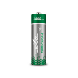 Bateria z możliwością doładowania ETA AA, HR06, 2600mAh, Ni-MH, blister 2 szt.