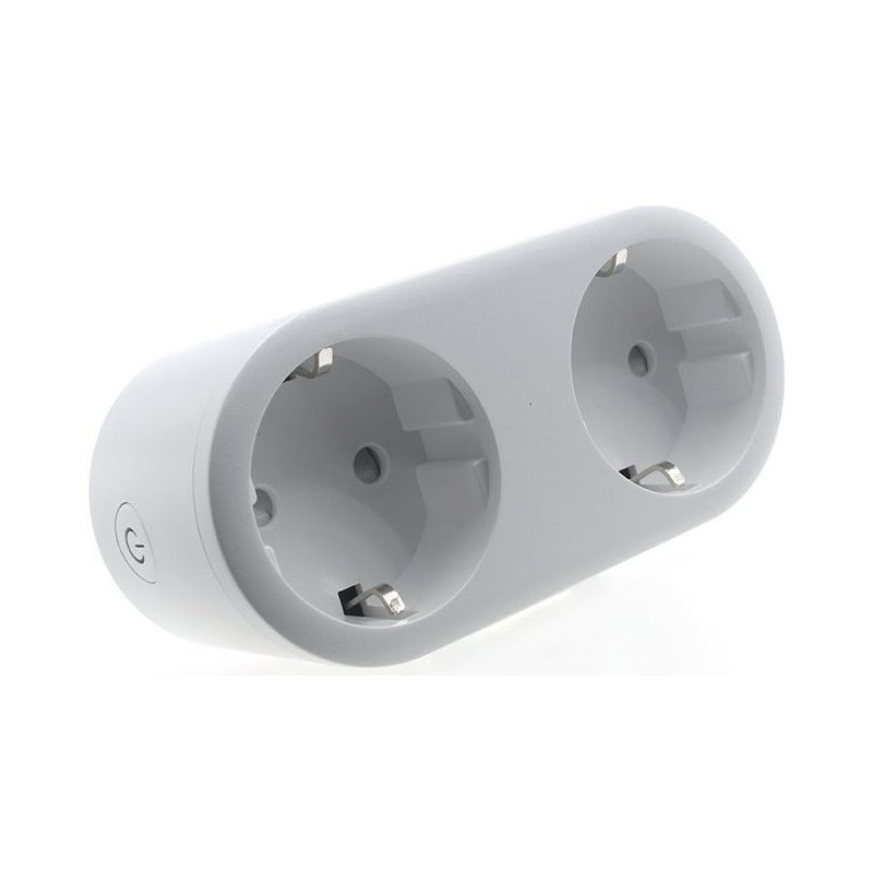 Gniazdko Smart Plug iQtech SmartLife WS017, Wi-Fi, 2x