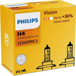 Auto żarówka Philips svítidla Vision H4, 2 ks