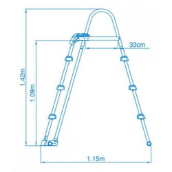 Drabinka do basenu Intex Tampa
