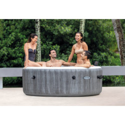 Vířivka Intex 28440 Pure SPA Greywood Deluxe průměr 196 x 71 cm 