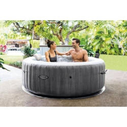 Vířivka Intex 28440 Pure SPA Greywood Deluxe průměr 196 x 71 cm 