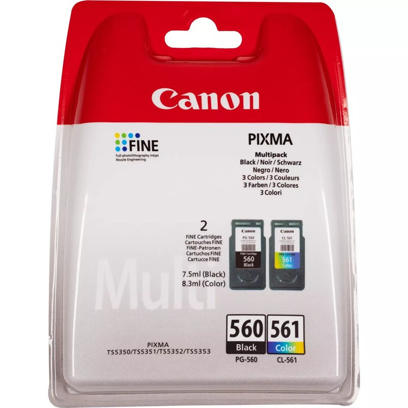 Tusz Canon-IT PG-560/CL-561, 180 stran, CMYK