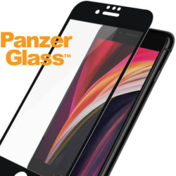 Szkło ochronne PanzerGlass Edge-to-Edge Antibacterial na Apple iPhone 6/6s/7/8/SE (2020/22)