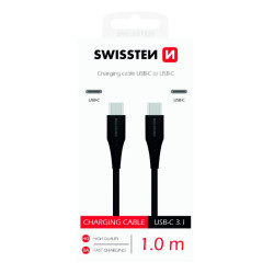 Kabel Swissten USB-C/USB-C, 1m