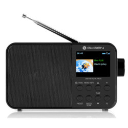 Radio DAB + GoGEN DAB 500 BTC, czarne