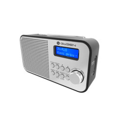 Przenośne radio DAB+ FM GoGEN DAB 300 N, srebrny