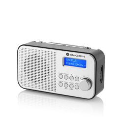 Przenośne radio DAB+ FM GoGEN DAB 300 N, srebrny