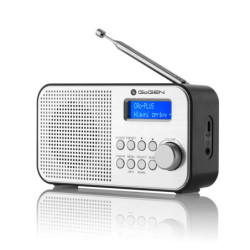 Przenośne radio DAB+ FM GoGEN DAB 300 N, srebrny