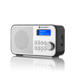 Przenośne radio DAB+ FM GoGEN DAB 300 N, srebrny